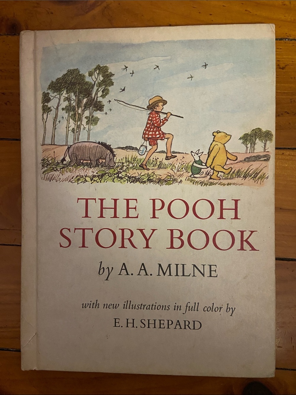 Winnie-the-Pooh children’s Illustrated Pooh Story Book Piglet Eeyore Pooh cover